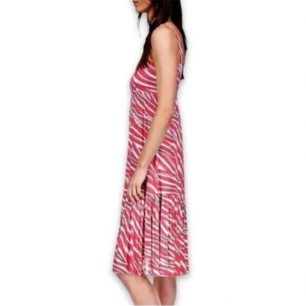 Michael Kors Soft Zebra Midi Dress